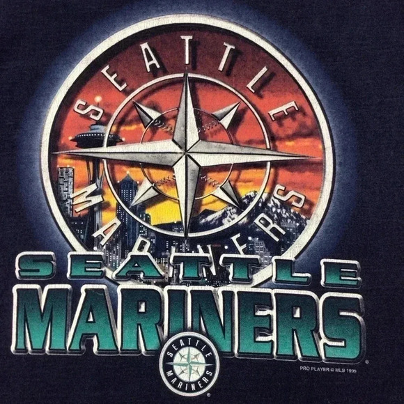 1999 Seattle Mariners vintage MLB tshirt - Picture 2 of 5